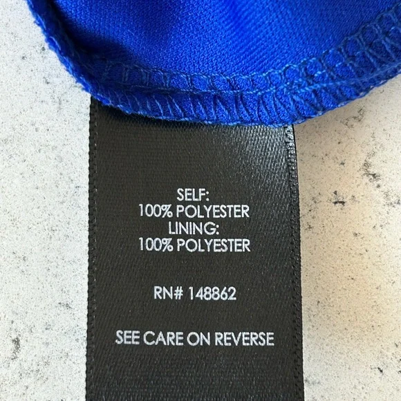 Torrid Blue & Purple Floral Sheer Dress - Picture 10 of 10